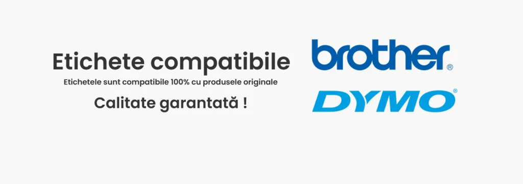 Etichetele Dymo și Brother: Soluții eficiente pentru organizarea profesională