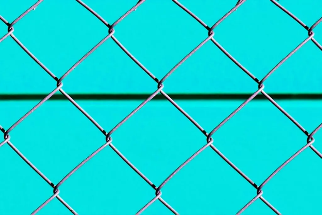 Photo Metal fence