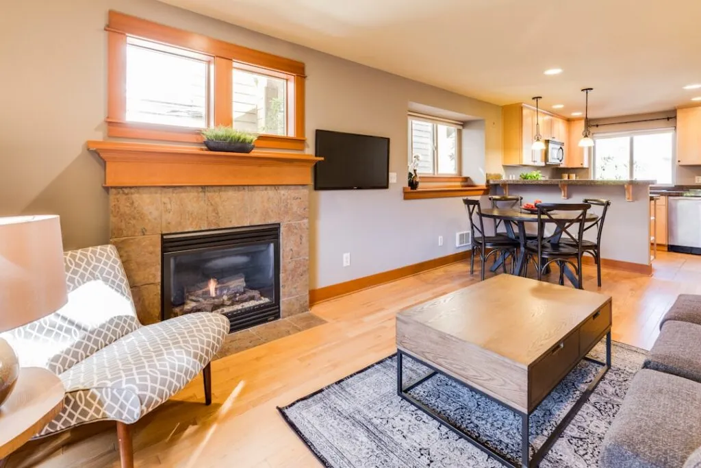 Photo Cozy living room