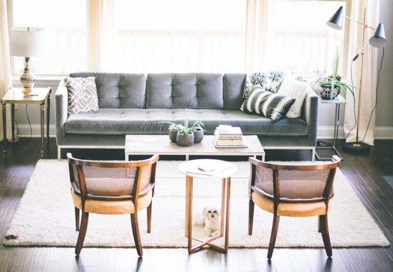 Photo "How to choose furniture for a small but functional living room"