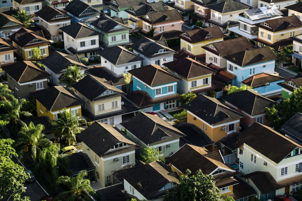 Photo real estate market