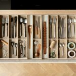Photo kitchen utensils organization