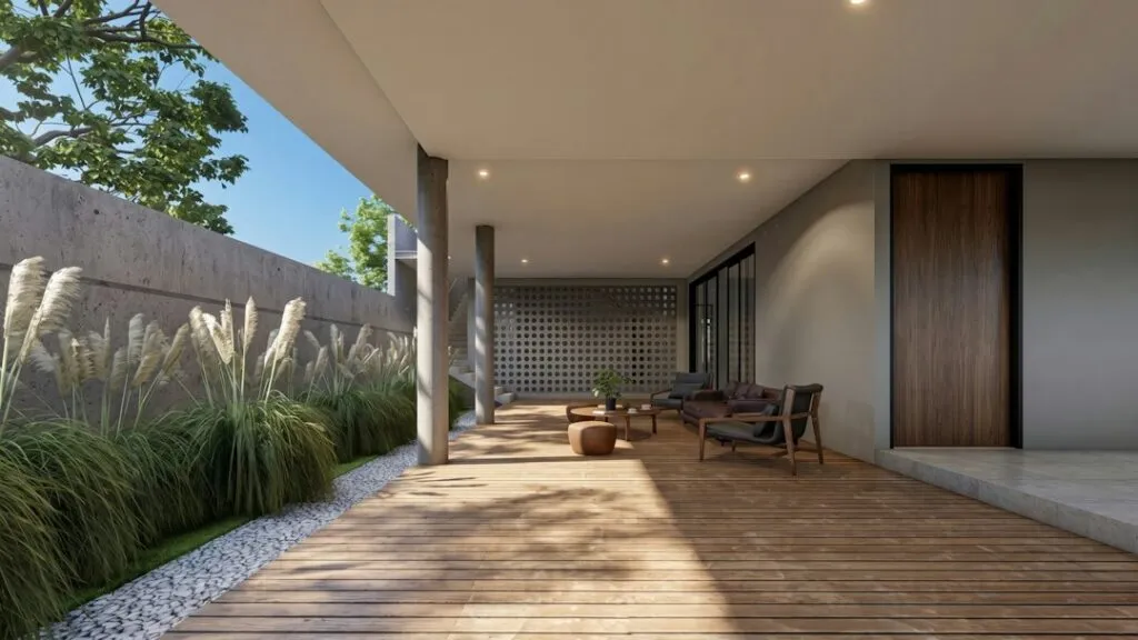 Photo garden and terrace ideas