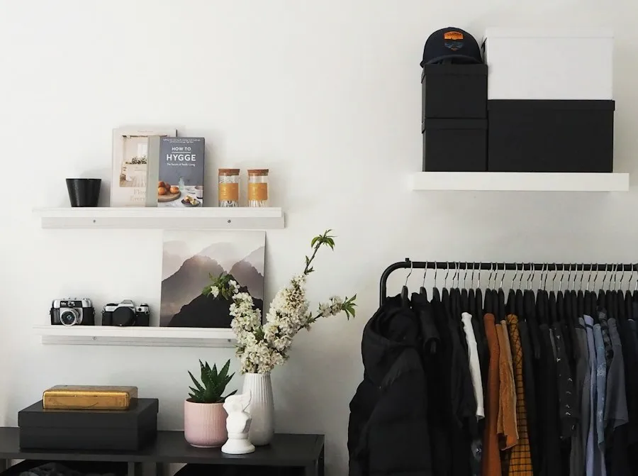 Photo small space organization mistakes